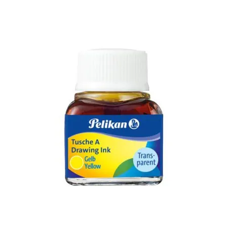 Pelikan Tusche 10 ml Glas Ton 5 Gelb