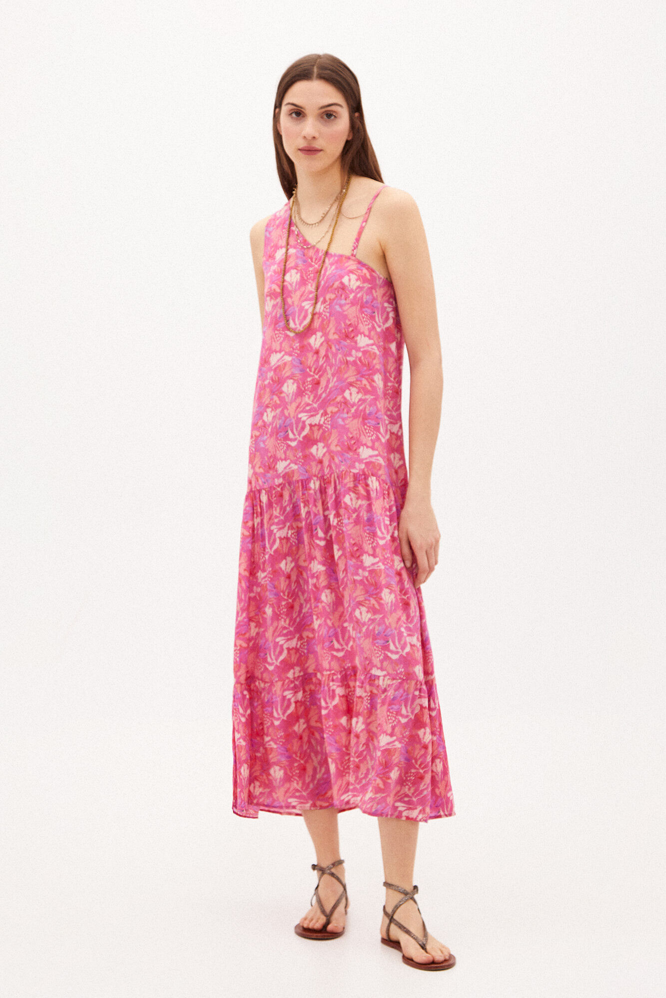 Vestido midi estampado Norma - Vários modelos