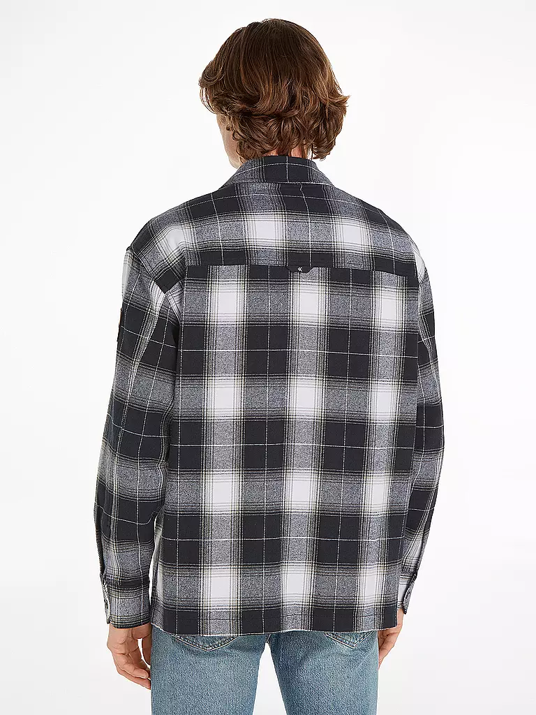 CALVIN KLEIN JEANS Overshirt schwarz