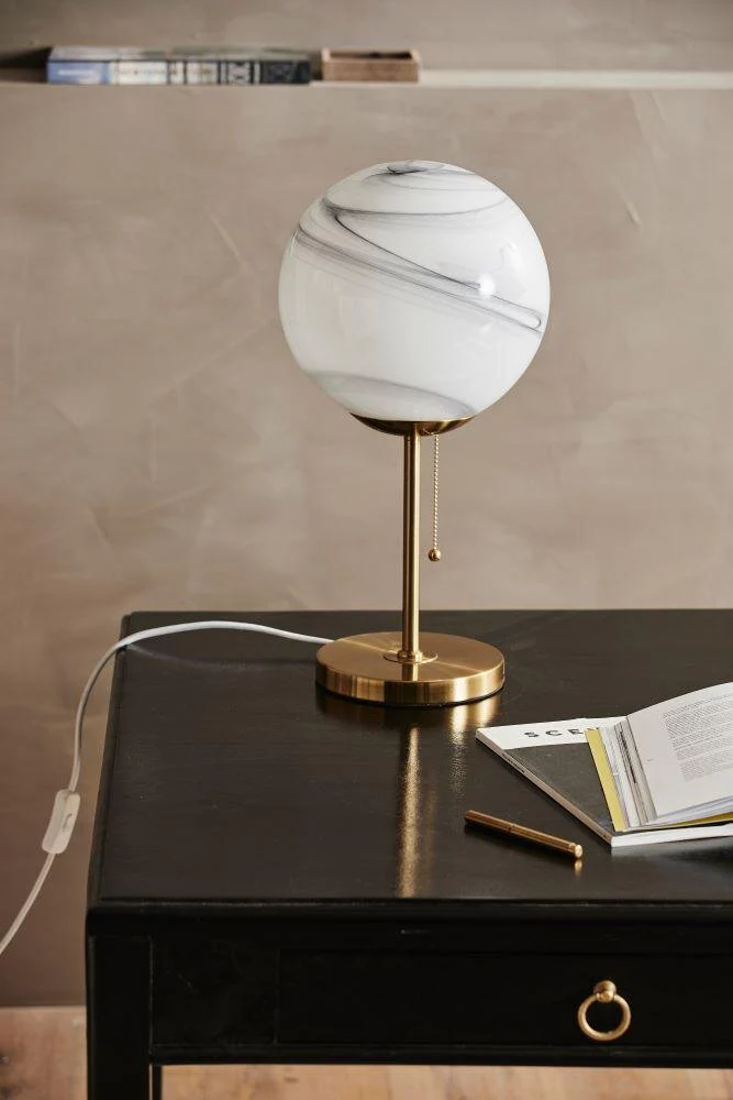 Nordal  Fauna bordlampe, høj - hvid