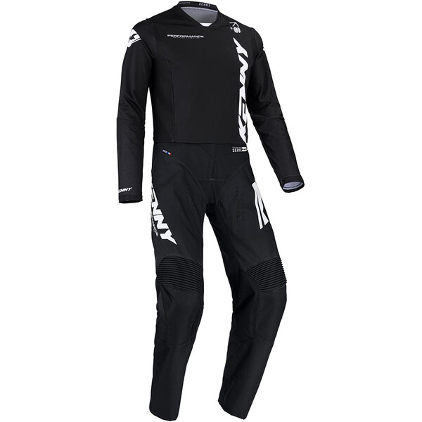 Kenny - Maillot Performance Solid Noir / Blanc