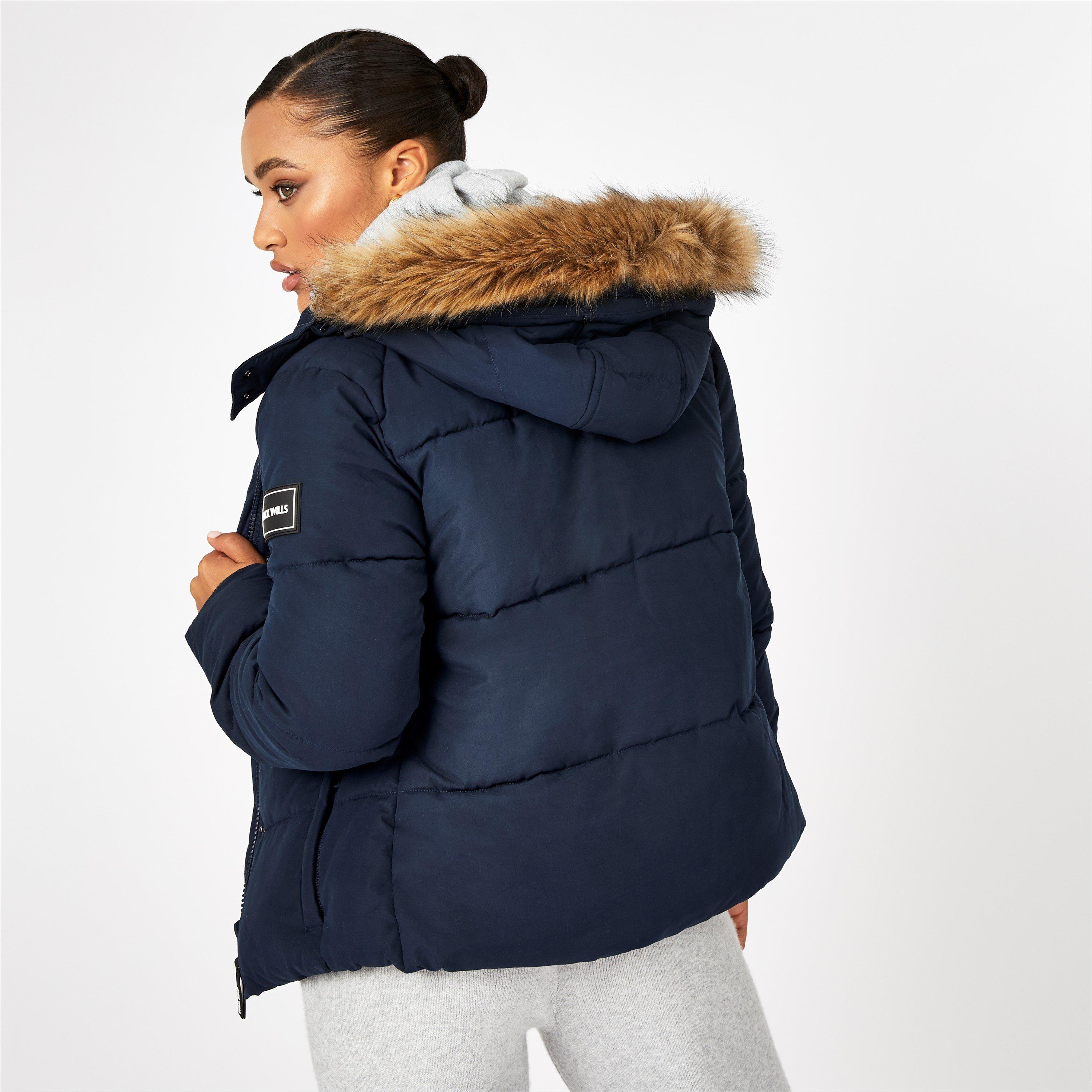 Jack Wills JW Riley Puffer Jacket Ladies