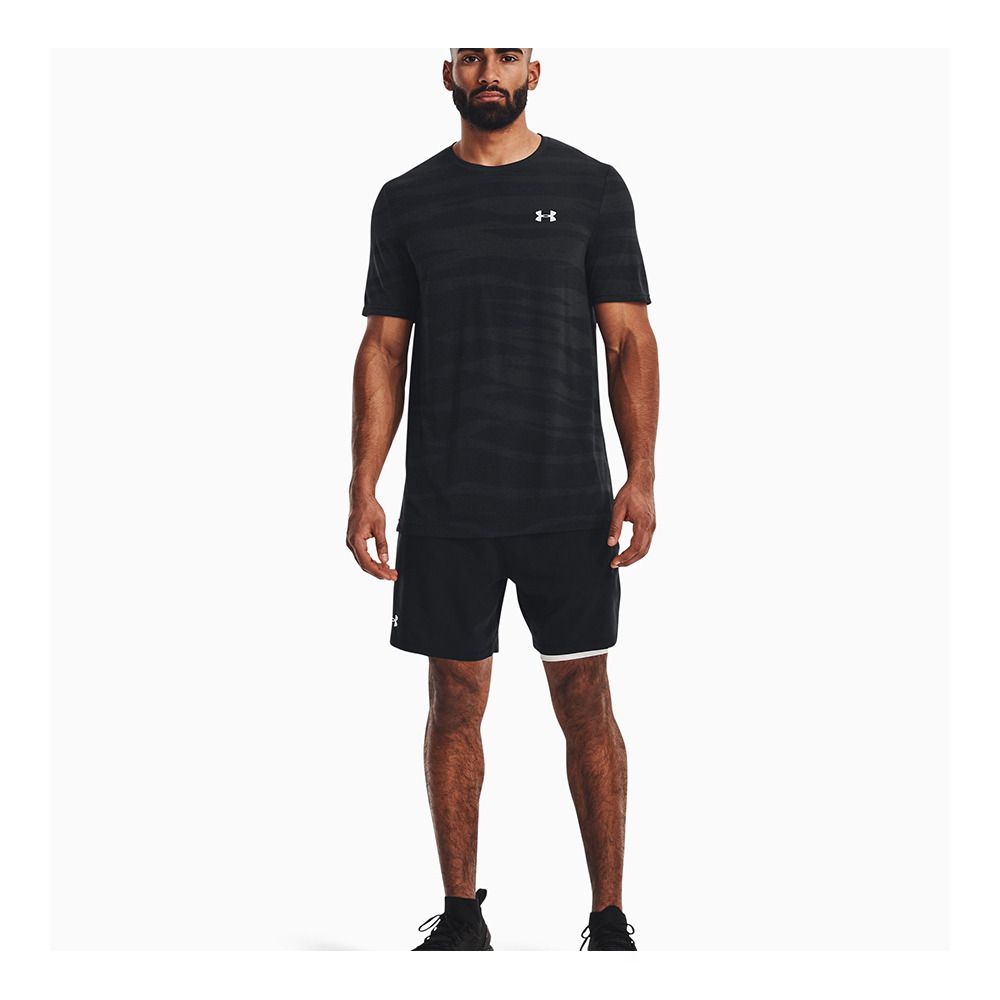 Under Armour VANISH WOVEN - Short 2 en 1 Homme black