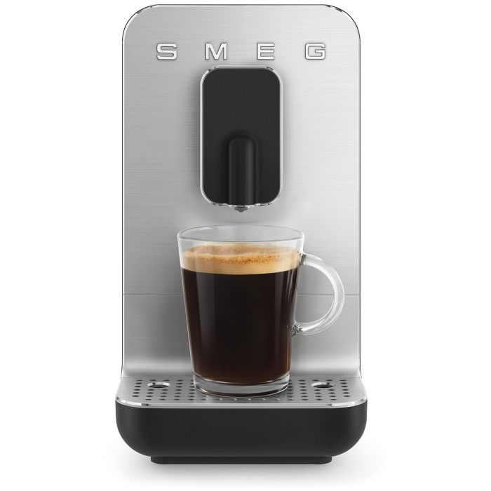 SMEG Kaffeevollautomat 50's Style BCC11BLMEU Schwarz Matt