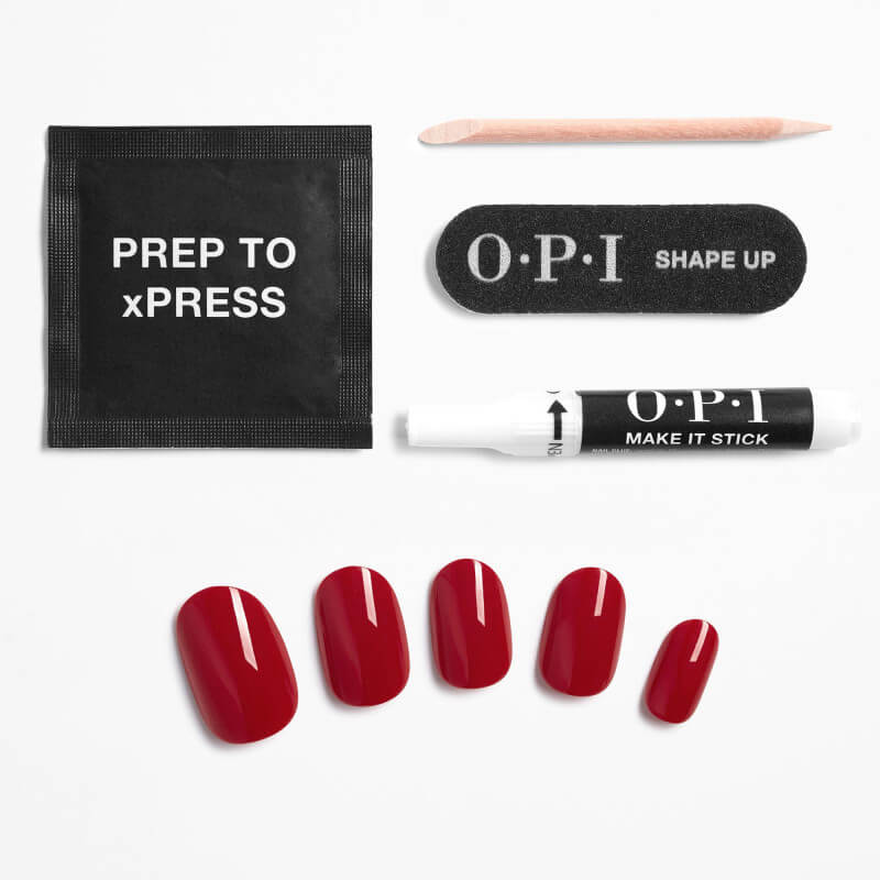 Faux-ongles xPRESS/ON Big Apple Red OPI