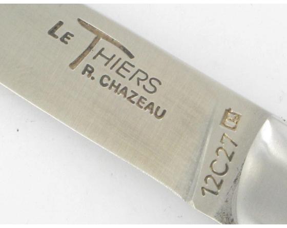 Le Thiers Bruyère Couteau de poche Le Thiers par Chazeau Honoré