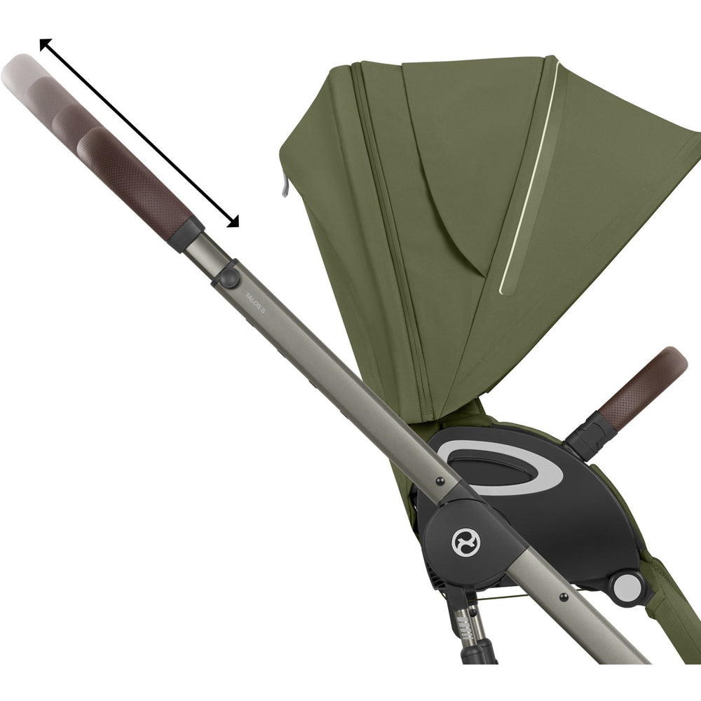 Køb Cybex Moss Green Talos S Lux Tpe