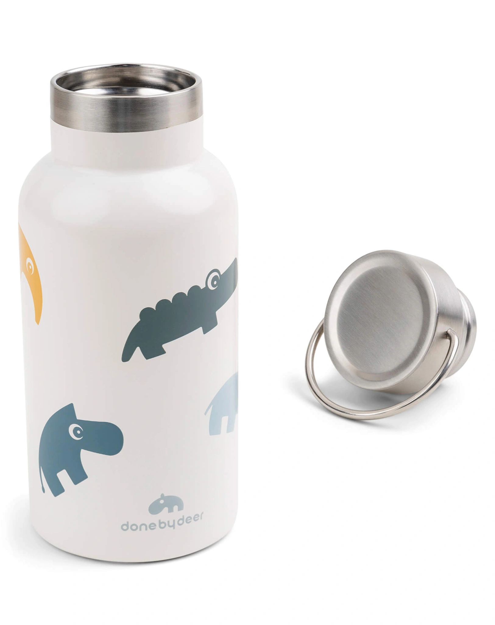 Edelstahl-Thermosflasche DEER FRIENDS (350ml) in bunt
