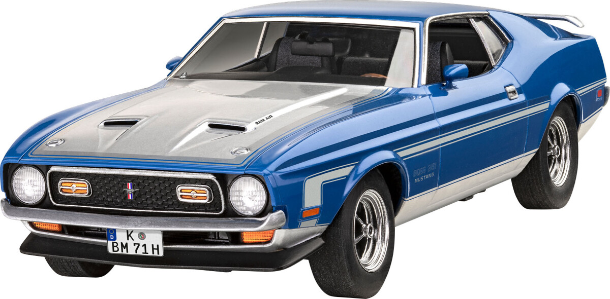 Revell - 71 Ford Mustang Boss 351 - 1:25 - Level 4 - 67699