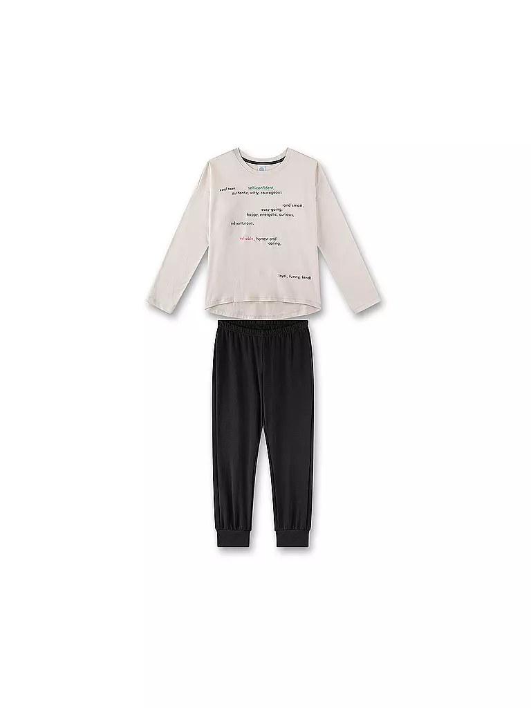 SANETTA Mädchen Pyjama creme