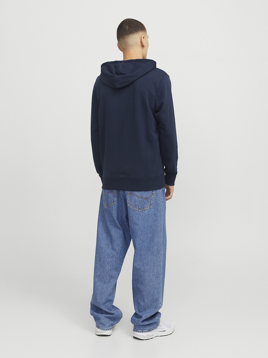 JACK & JONES<br>Moletom com capuz e logotipo