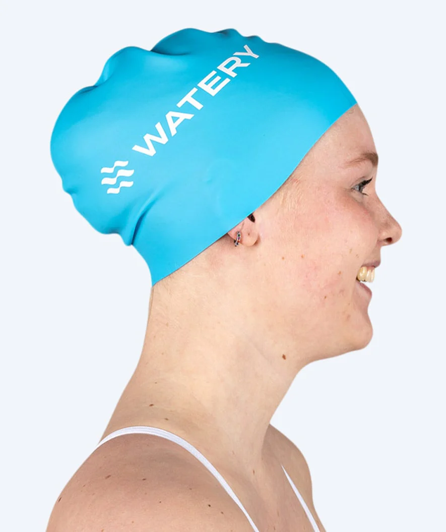Watery badehætte (fra 10 år) - Signature - Sky Blue