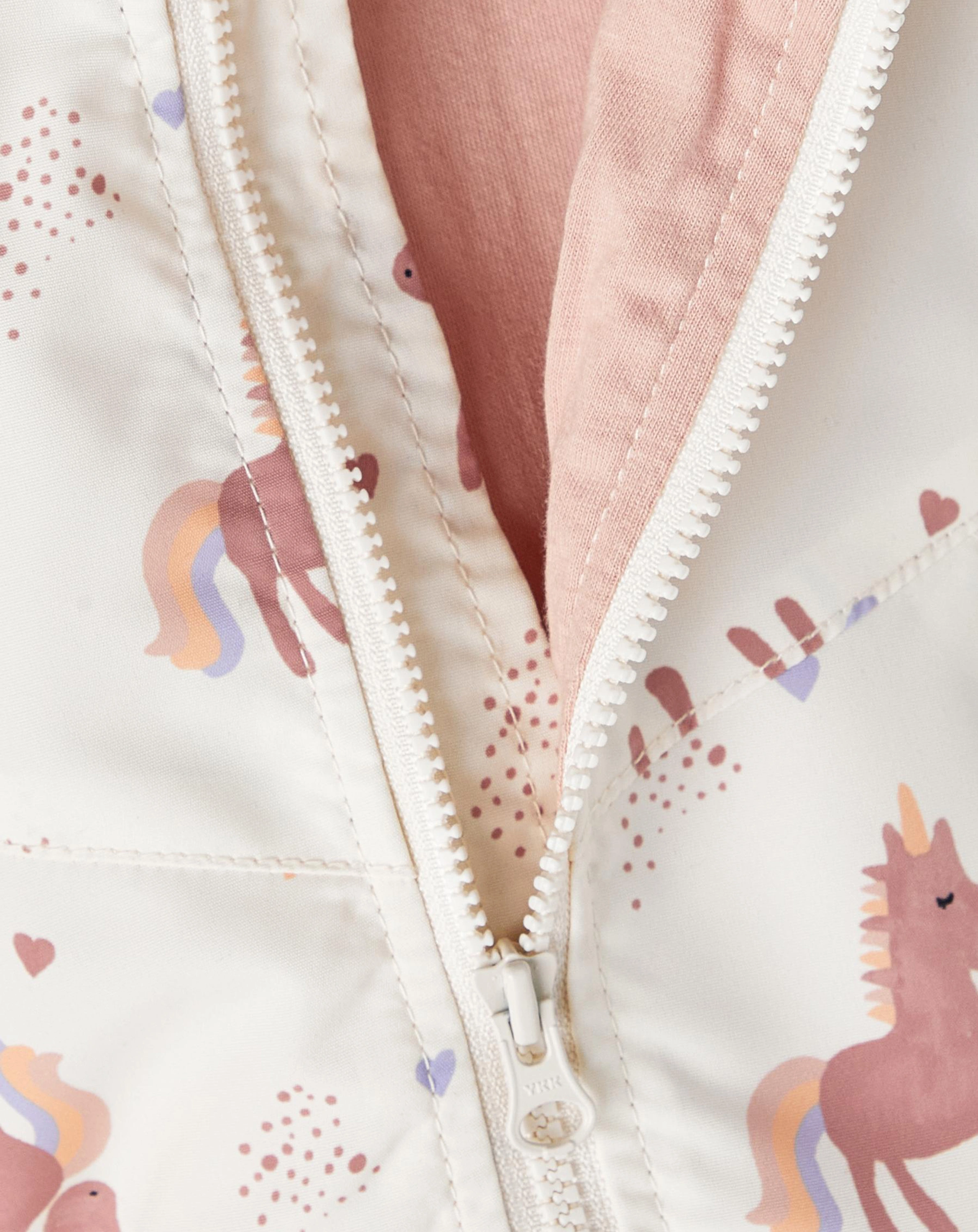 Regenjacke NBFMAXI - UNICORN in buttercream