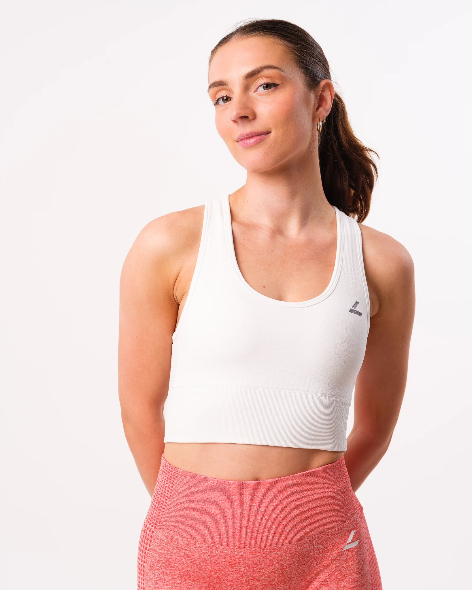 LEVITY Phase Seamless Bra White