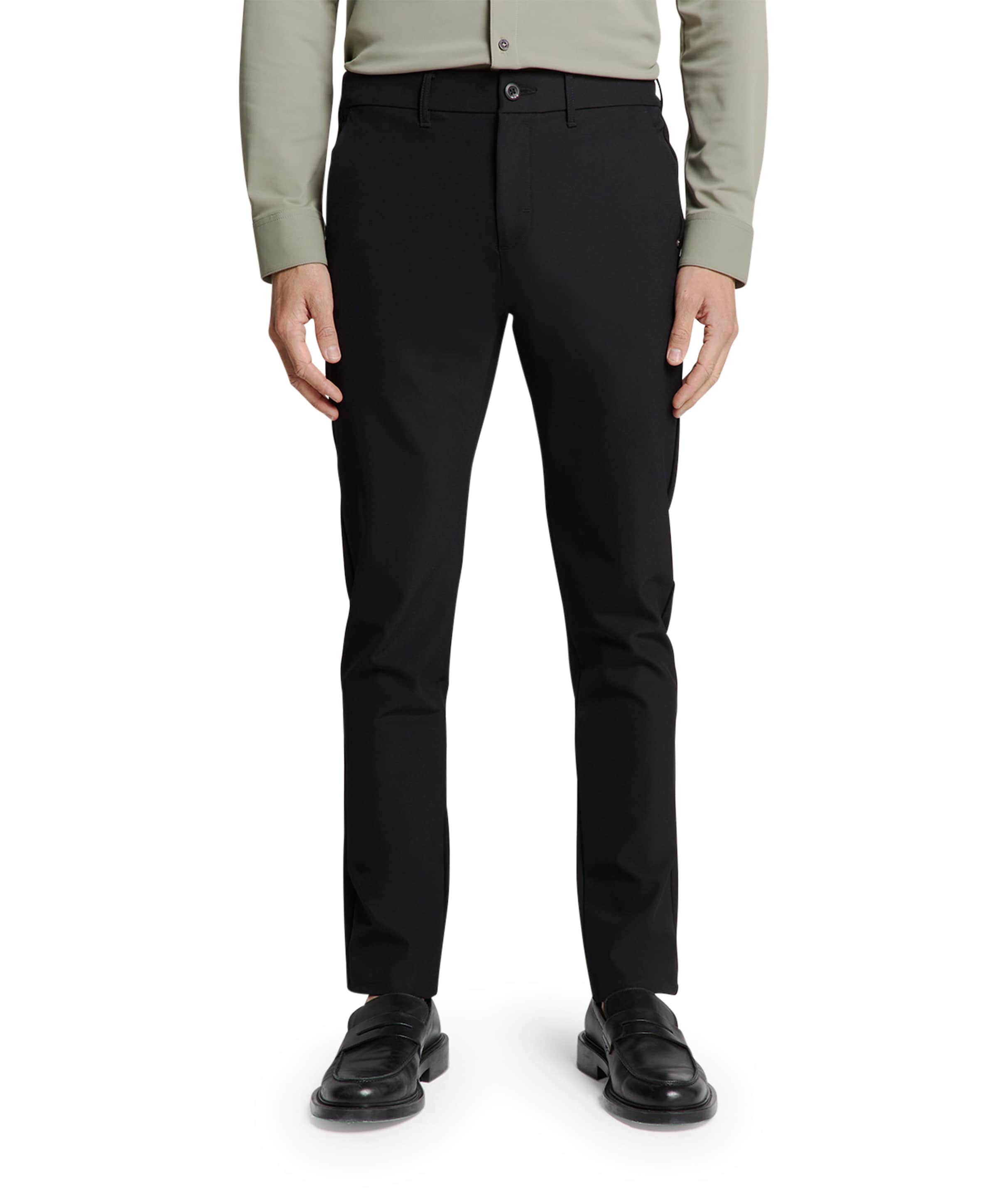 No Excess Pants Chino 4-Way Stretch Sedoc heren broek zwart
