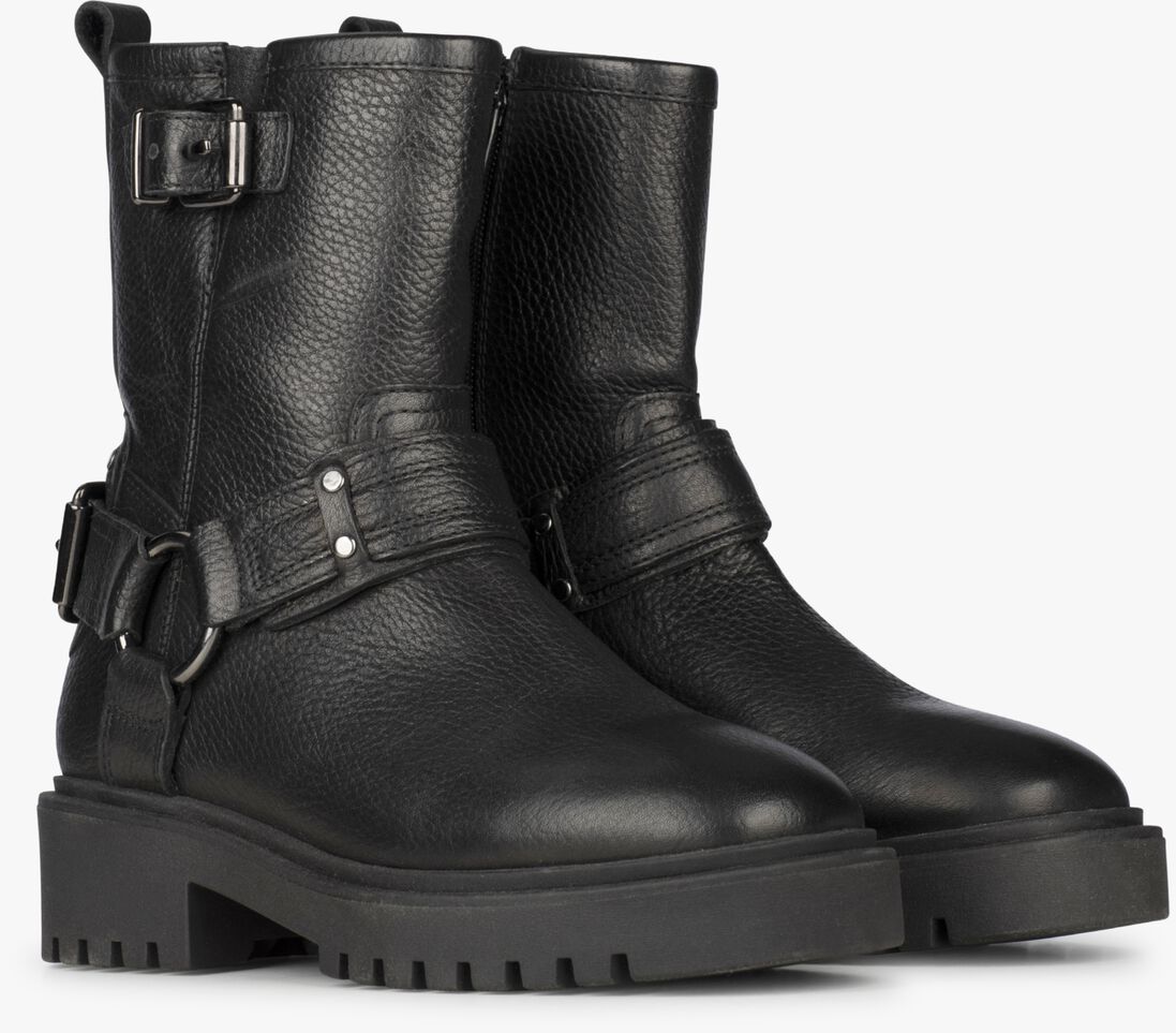 PS POELMAN zwarte ps poelman biker boots milar