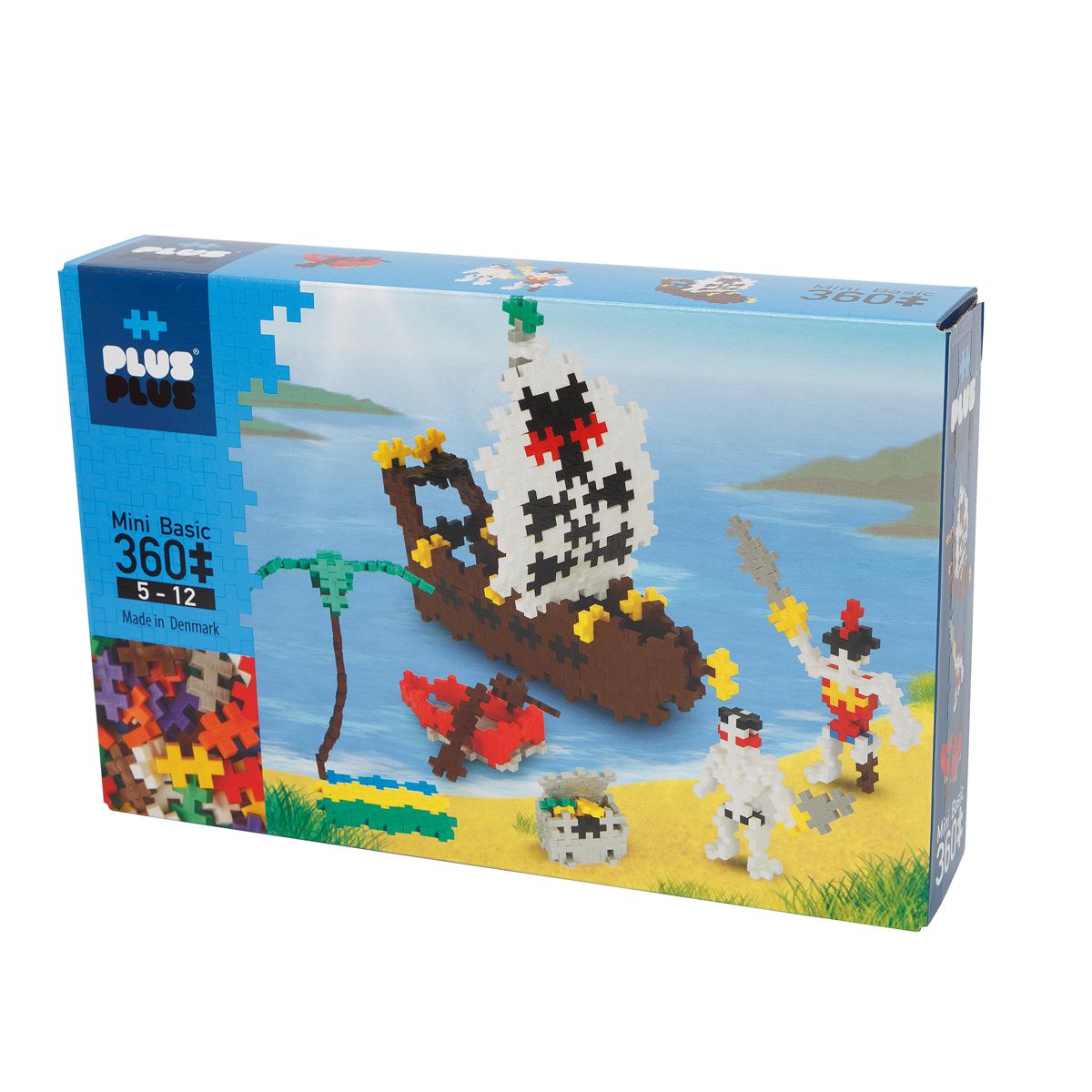 Mini basic pirates 360 pièces Plus Plus