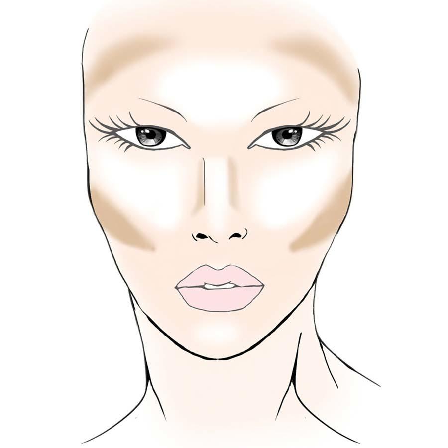 NYX Professional Makeup Contour & Highlight Pro Palette 21,6g