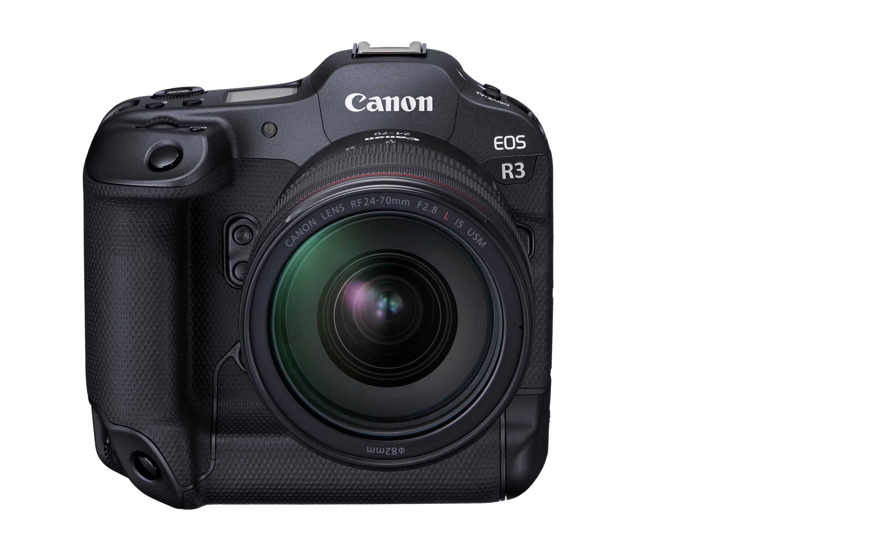 Fotokamera EOS R3 Kit 24-70<br>Blitzschnelle Systemkamera mit zusätzlichem Objektiv