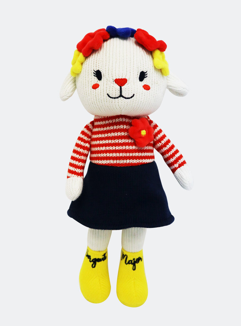 Léa la Petite Brebis en Crochet - 30cm