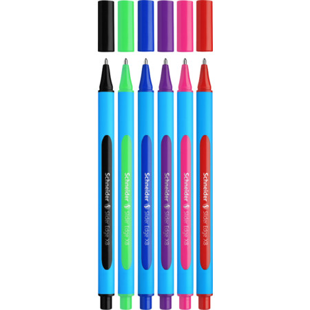Schneider Slider Edge 6er-Etui Kugelschreiber - XB