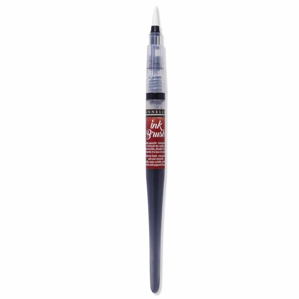 Pinceau à réservoir ink brush 6,5 ml - terre de sienne brûlée