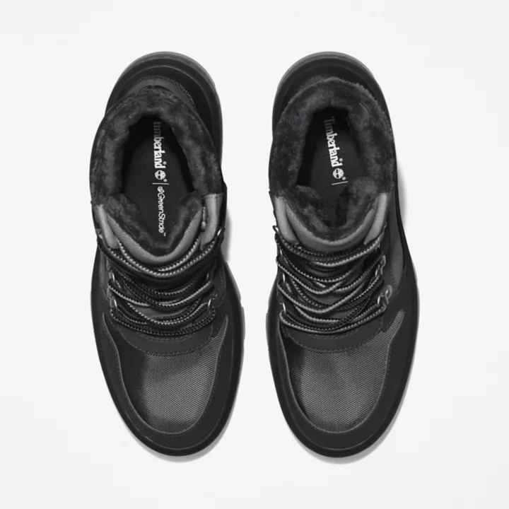 Bota feminina Cortina Valley com forro térmico na cor preta.