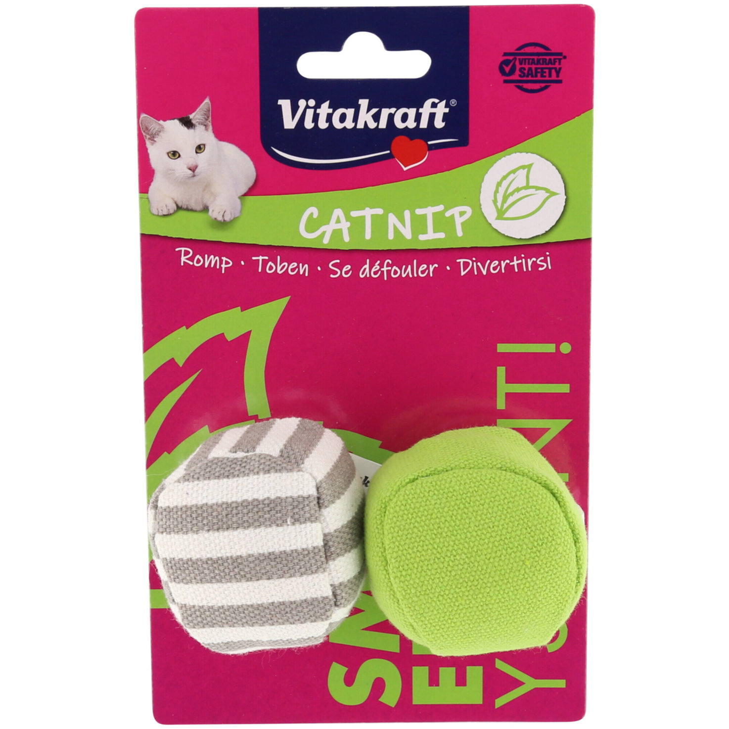 Vitakraft Softbälle + Catnip