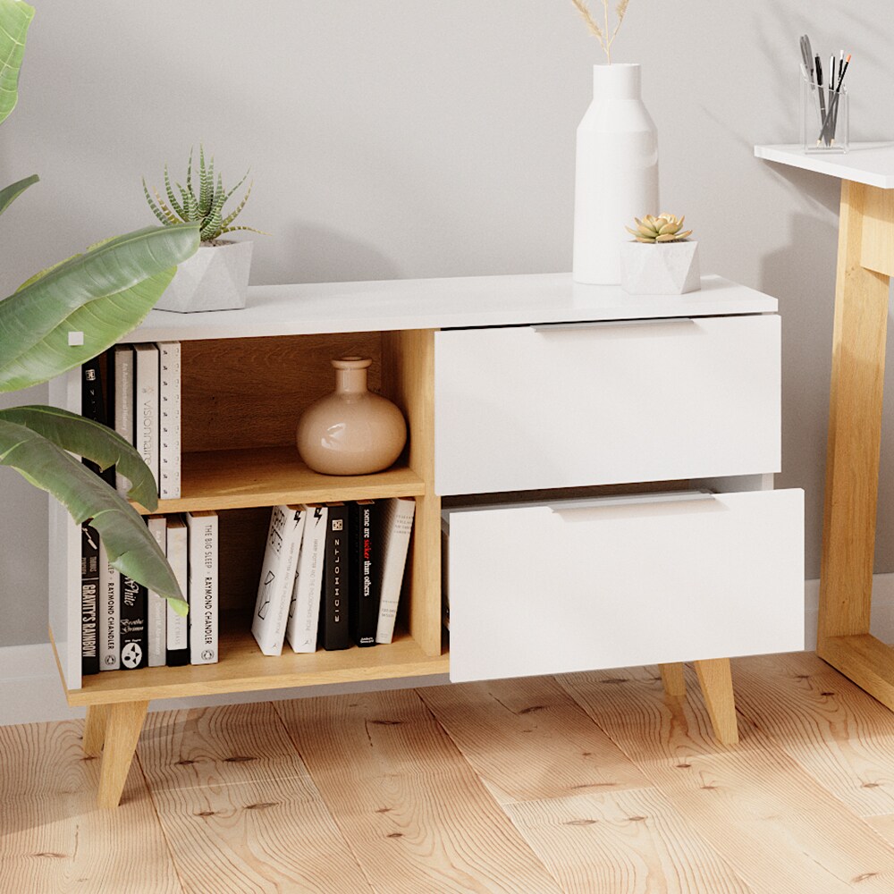 VICCO Kommode Nautica Sideboard weiß Eiche Anrichte Schrank Schublade Skandi