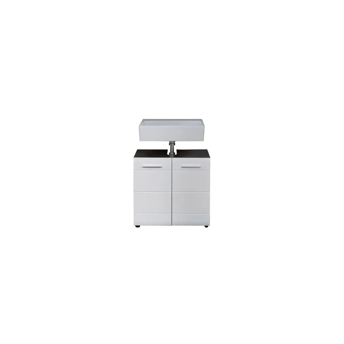 EPIKASA Meuble sous lavabo Line blanc