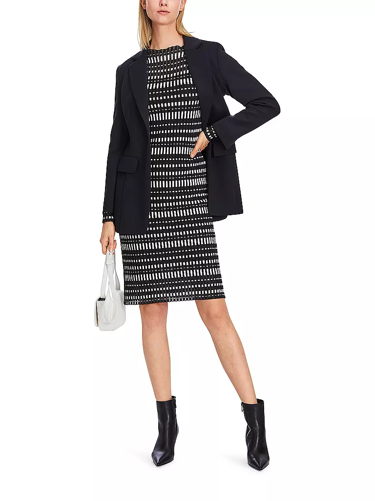 MARC CAIN Midikleid dunkelblau