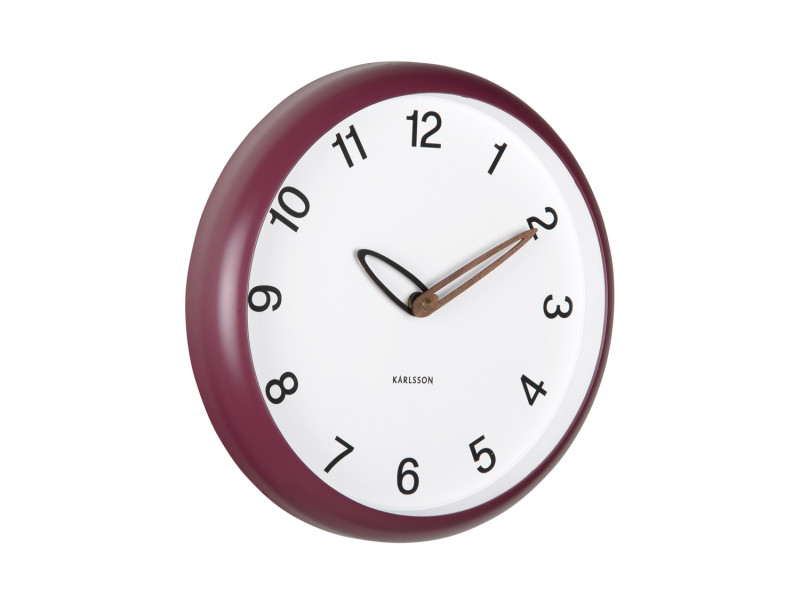 Wall Clock Bella KA6043BK Black