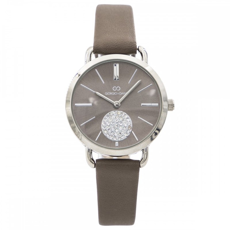 Montre Femme GIORGIO bracelet Cuir Marron