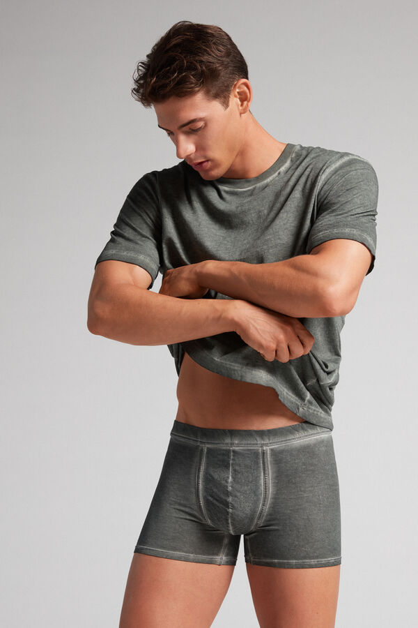 Cuecas Boxer de Algodão Natural Fresco Supima®