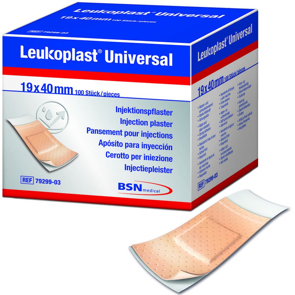 Leukoplast® Universal Injektionspflaster 0,04 m x 1,90 cm