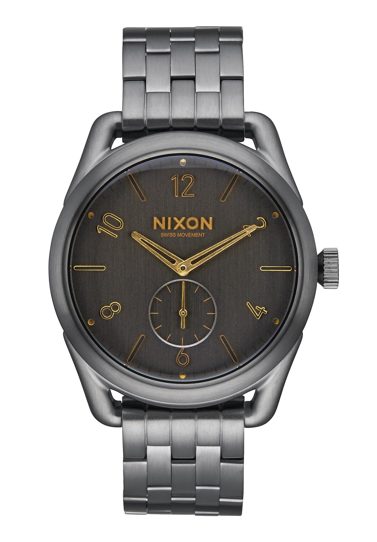 Nixon The C39 SS All Gunmetal Gold Damenuhr A9502211
