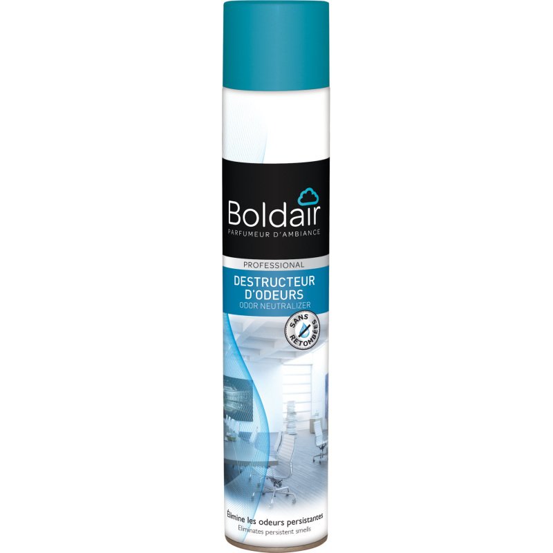 Désodorisant universel Boldair destructeur d'odeurs - Aérosol 500 ml