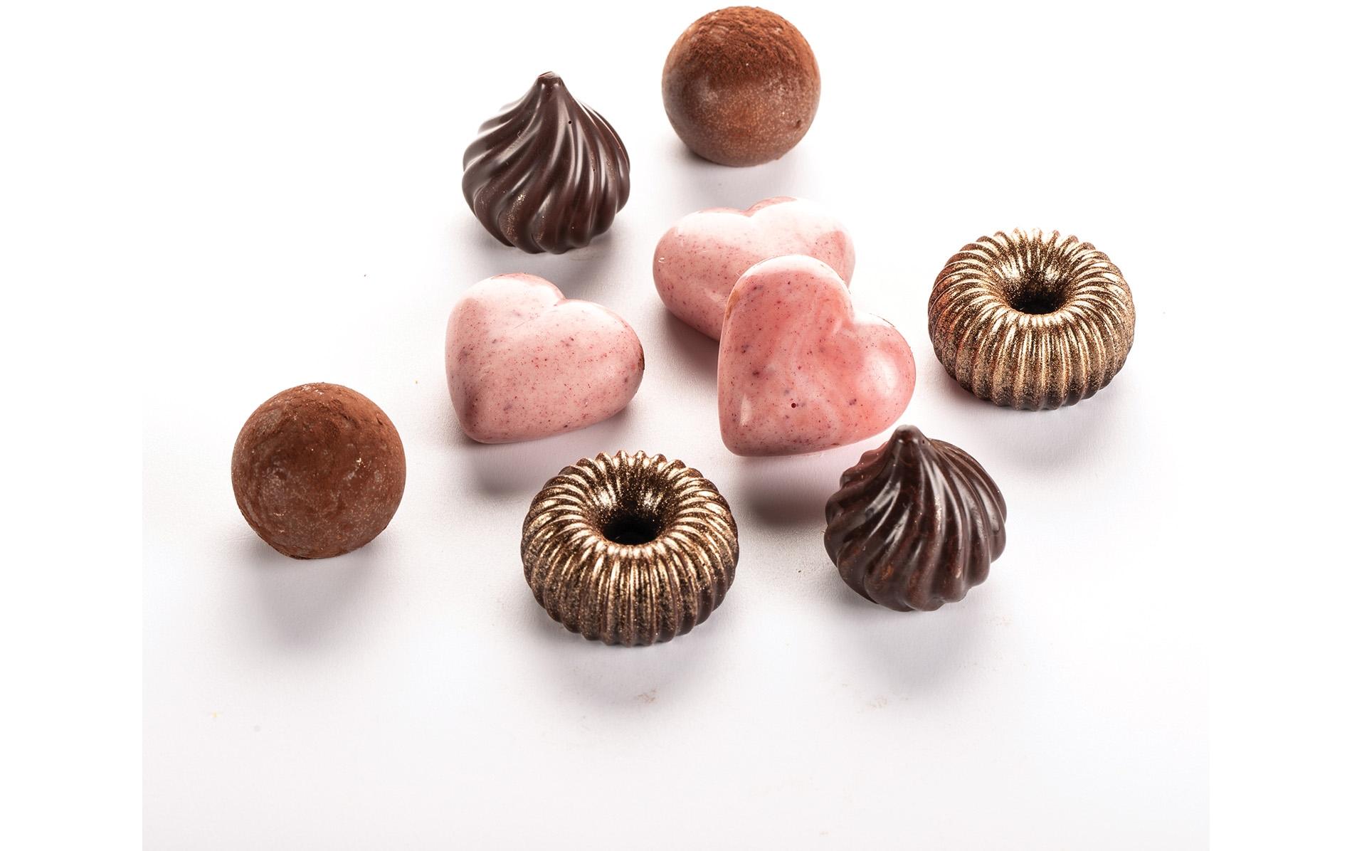 Pralinenform HerzForm für Pralinen