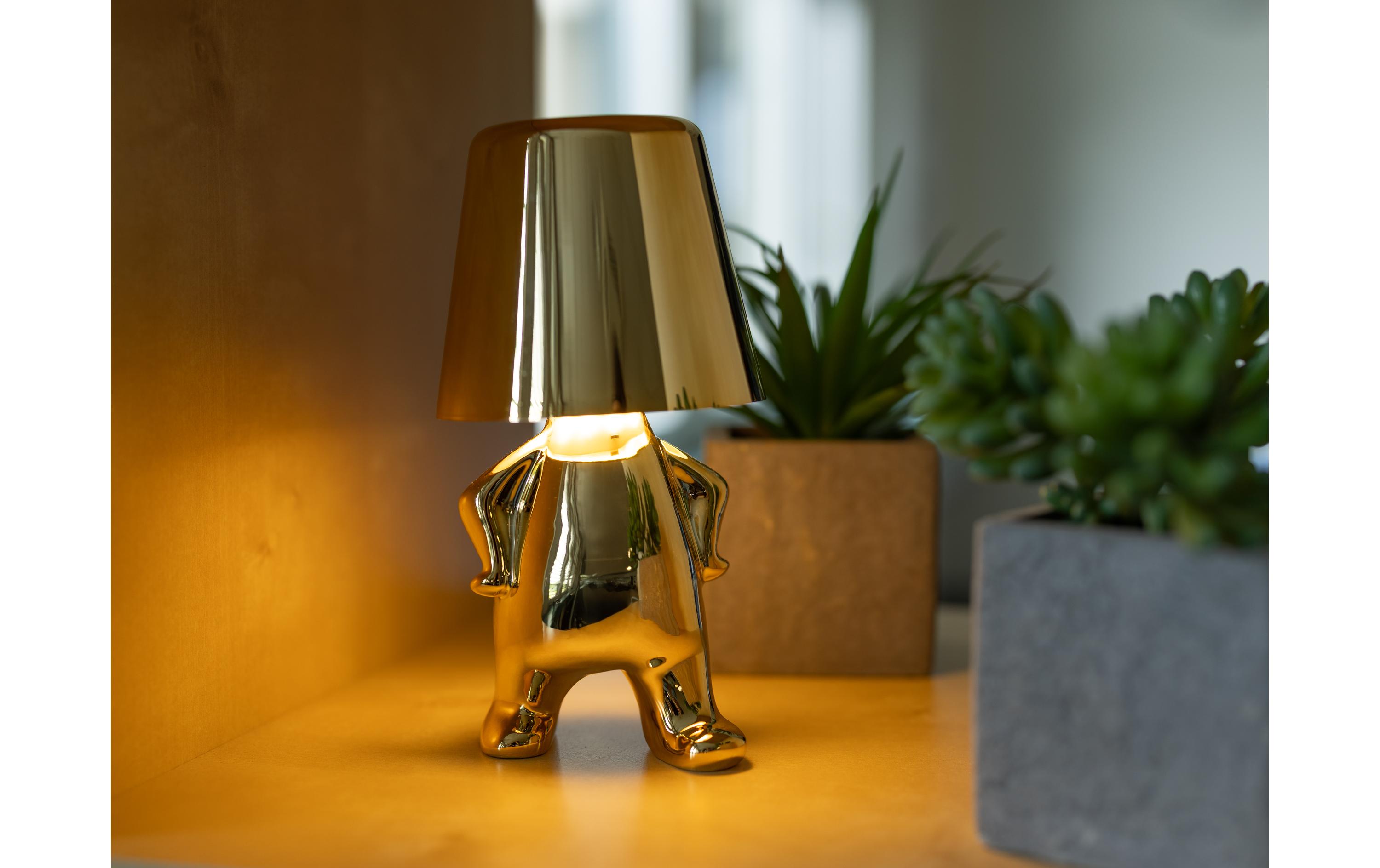 LED Stimmungslicht BOSS GoldPortable Akku-Tischleuchte