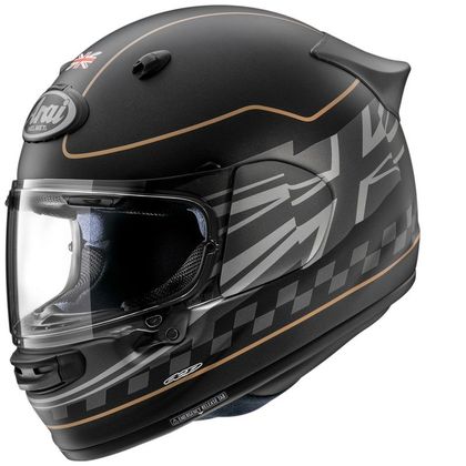 Casque Arai QUANTIC - DARK CITIZEN - Noir / Jaune
