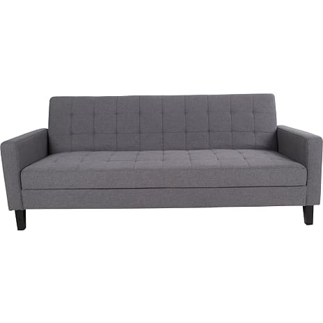 Milton sovesofa med opbevaring - mørkegrå