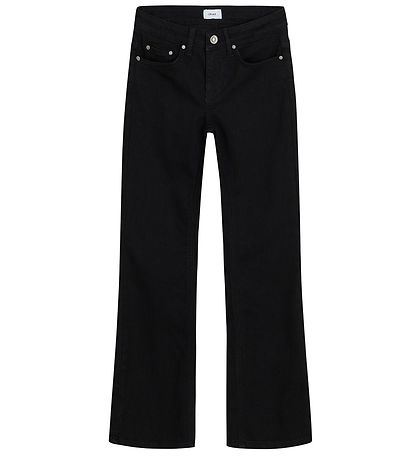 Grønt Jeans - Texas Low Flare - Sort