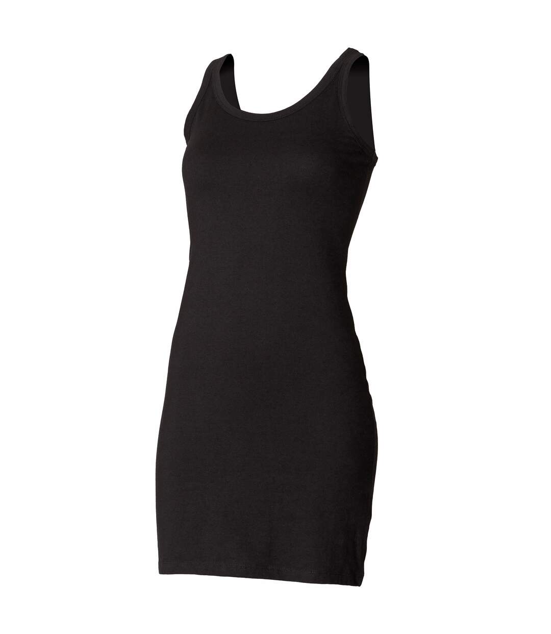 Skinni Fit - Débardeur extensible extra long - Femme (Noir) - UTRW1366