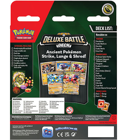 Pokémon Sammelkarte - Deluxe Battle Deck - Koraidon ex