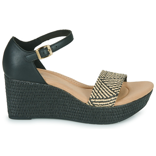 Clarks - ROSE EASE Negro / Beige