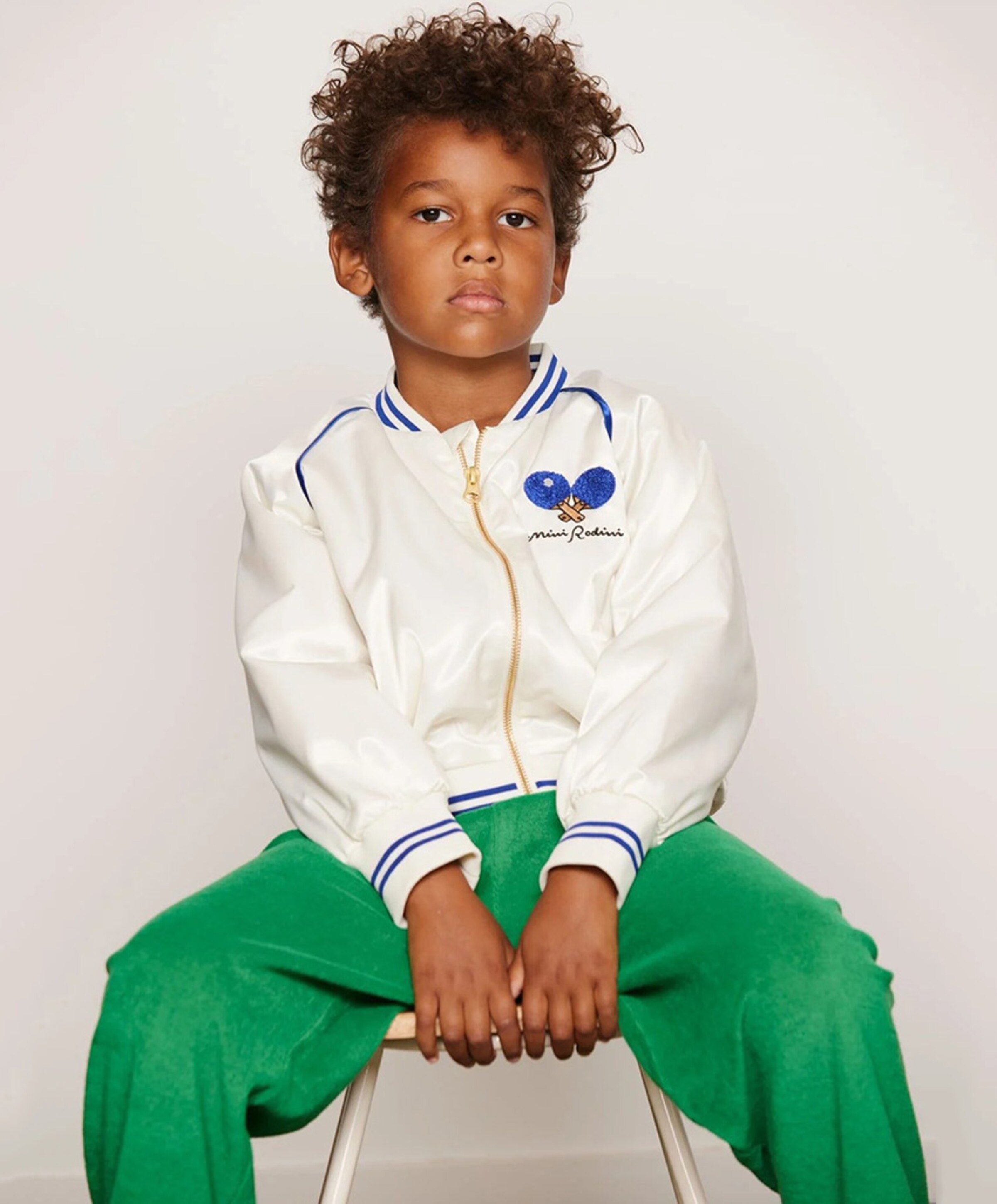 Mini Rodini Uniseks jas wit