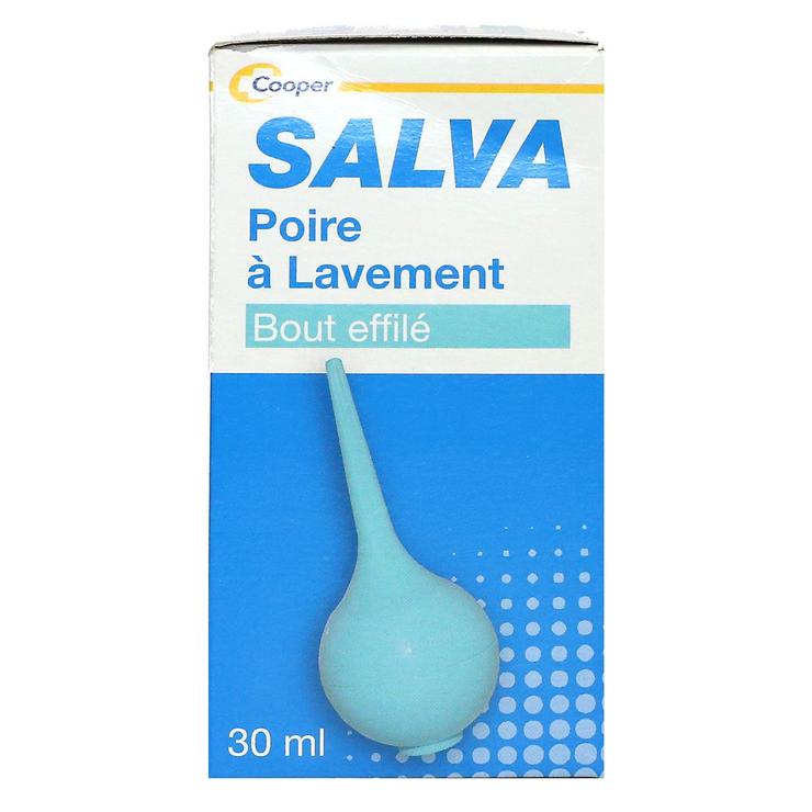 Poire lavement auriculaire à embout effilé