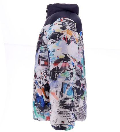 Tommy Hilfiger Steppjacke - Steppjacke Collage Pouf - White Allo