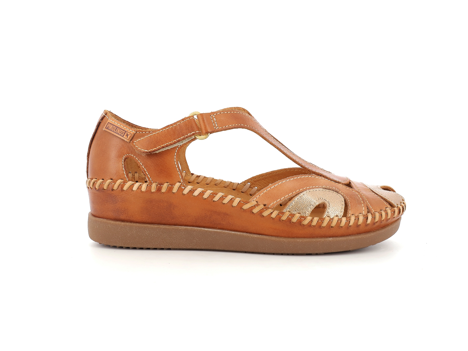 Pikolinos-CADAQUES W8K-1569C4 Cuir Miel or