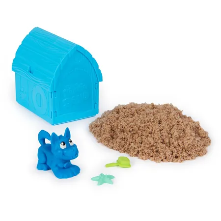 Spin Master Kinetic Sand Doggy Dig (170g), 1 Stück, 4-fach sortiert